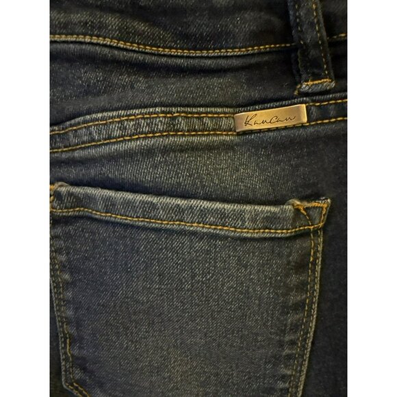 Kancan Dark Wash Stretchy Skinny Jeans Size 5/26 - Picture 5 of 8